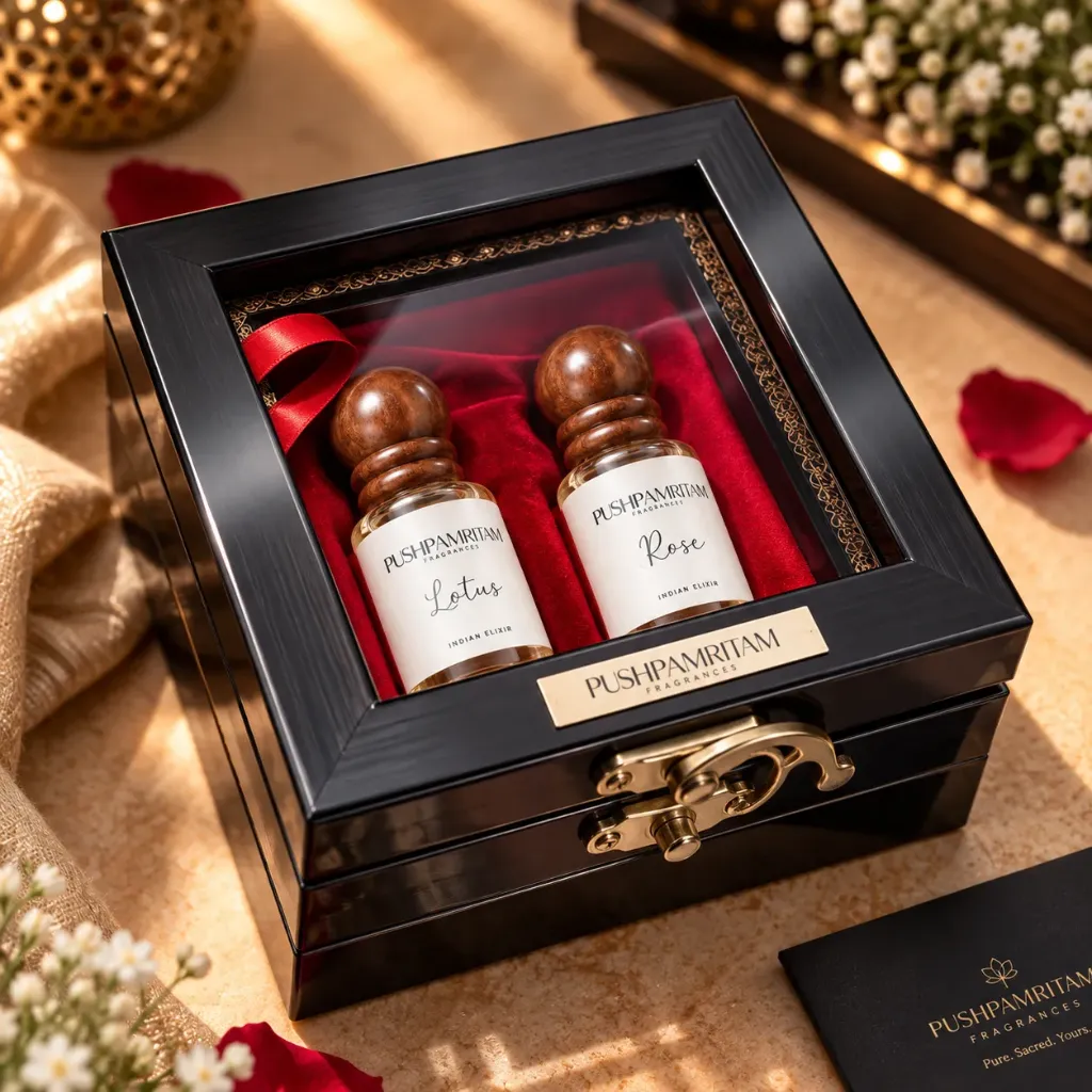 Modern Attar Gift Box – 2 Attars
