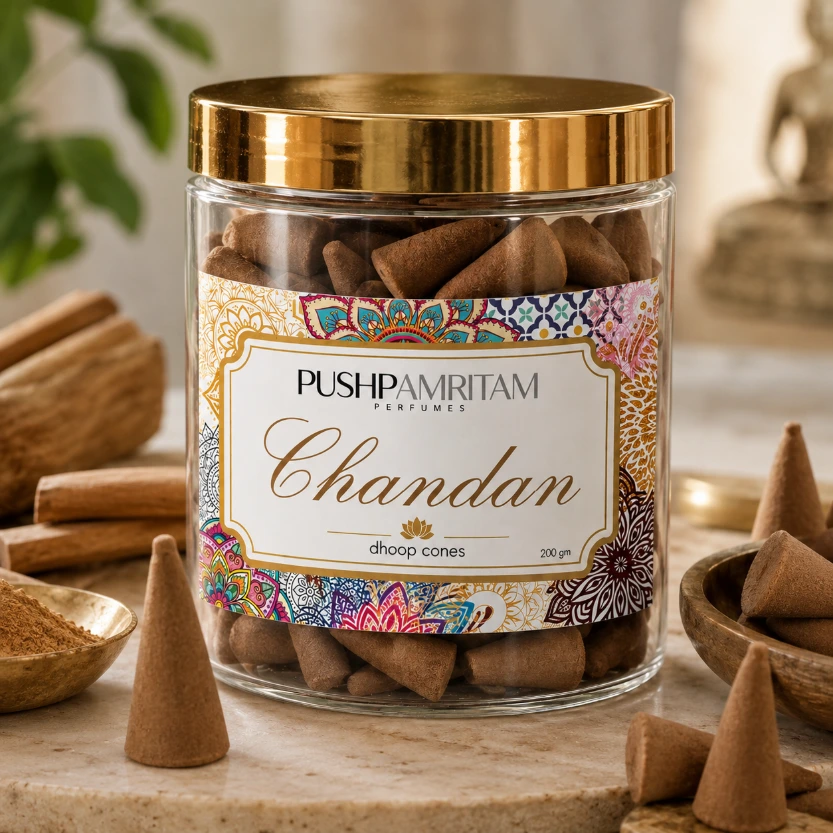 Chandan dhoop cones(200gm)