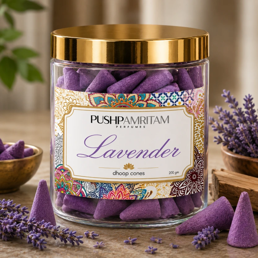 Lavender dhoop cones(200gm)